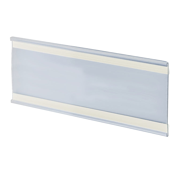 Azar Nameplate Holder, 11" x 5", Horizontal, Wall Mounted, Clear, Acrylic, 10/Pack (199618)
