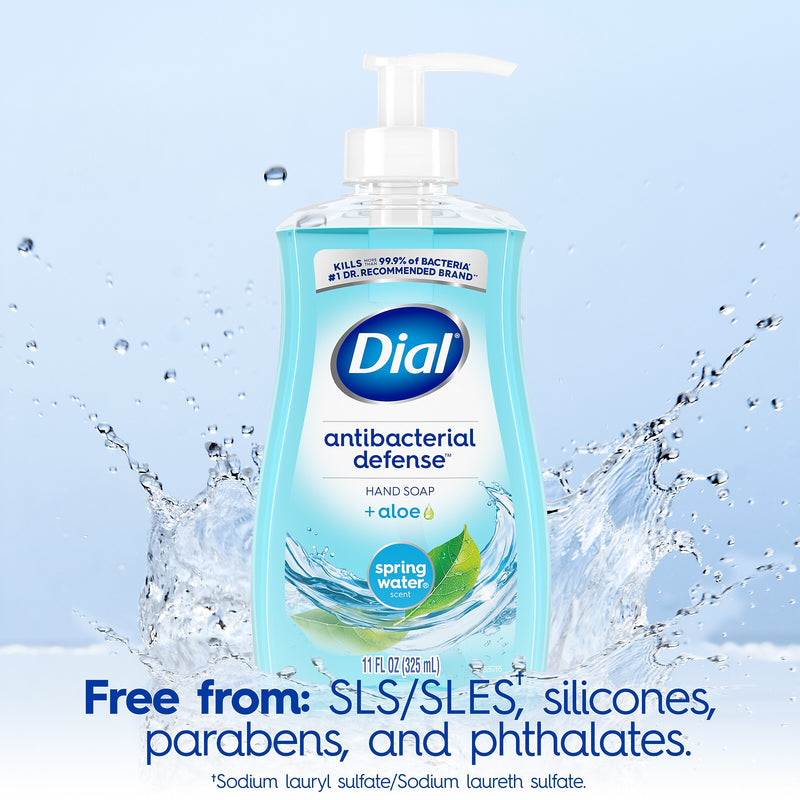 Dial Complete Antibacterial Liquid Hand Soap, Spring Water Scent (00017000209524)