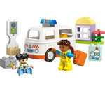 LEGO DUPLO Town Ambulance & Driver, 19 Pieces (10447)