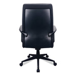 TempurPedic Executive Chair, High Back, Leather, Black (TP300)