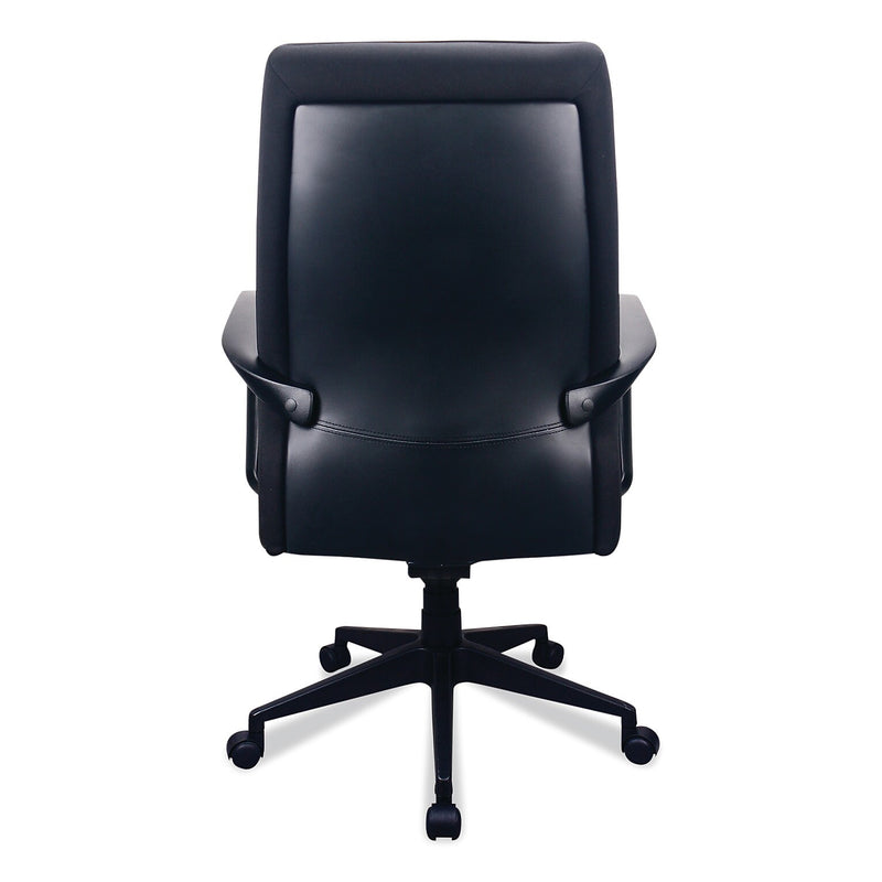 TempurPedic Executive Chair, High Back, Leather, Black (TP300)