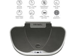 Nine Stars Stainless Steel Dual-Compartment Motion Sensor Trash Can, 18.5-Gallon, Silver (DZT-70-R3)