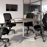 Bush Business Furniture 42" Round Conference Table, Modern Hickory (99XTB42RMH)