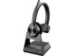 Poly Savi 7310-M Office Wireless Noise Canceling Mono On Ear Headset, MS Certified (7S439AA#ABA)