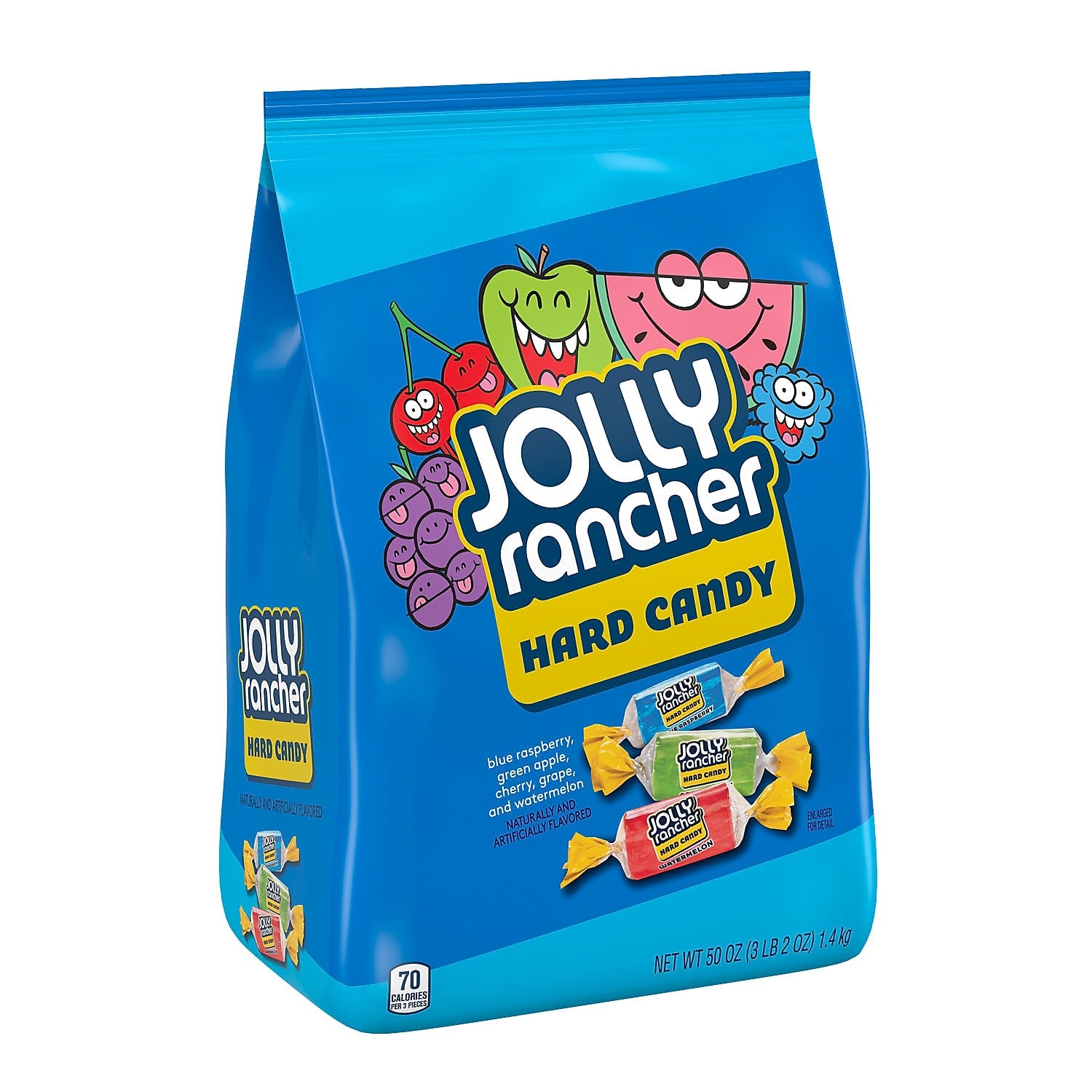 Jolly Rancher Hard Candy, Assorted Flavors, 50 oz. (HEC15677)