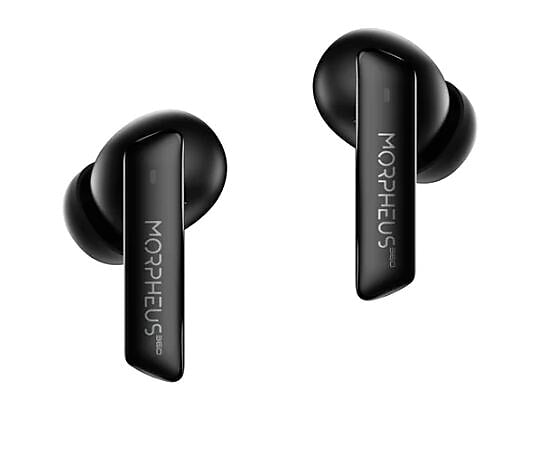 Morpheus 360 Pulse Hybrid Wireless Noise Cancelling Earbuds, Black (TW7850HD)