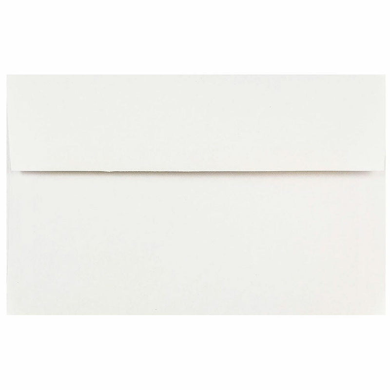 JAM Paper A10 Booklet Envelope 6" x 9 1/2", Bright White, 50/Pack (12039-50)