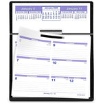 2026 AT-A-GLANCE Flip-A-Week 5.5" x 7" Weekly Desk Calendar, White/Purple (SW700X-00-26)