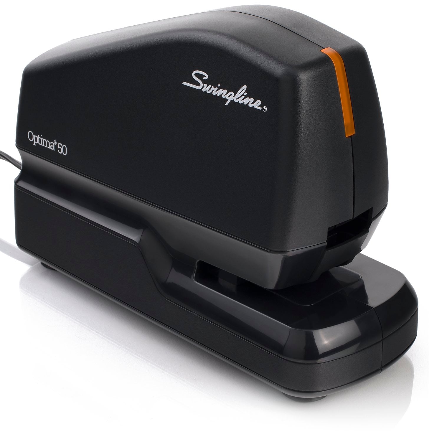 Swingline Optima 50 Electric Desktop Stapler, 50-Sheet Capacity, Staples Included, Black (48209)