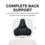 Fellowes Professional Back Support, Black (8037601)