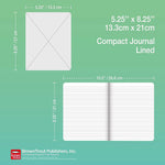 BrownTrout Pantone Soft Cover Journal,  5.25" x 8.25", Red, 192 Pages (9781975480561)