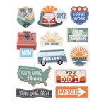 Teacher Created Resources Moving Mountains Road Trip Stickers, Multicolored, 72/Pack, 12/Packs/Bundle (TCR9237-12)