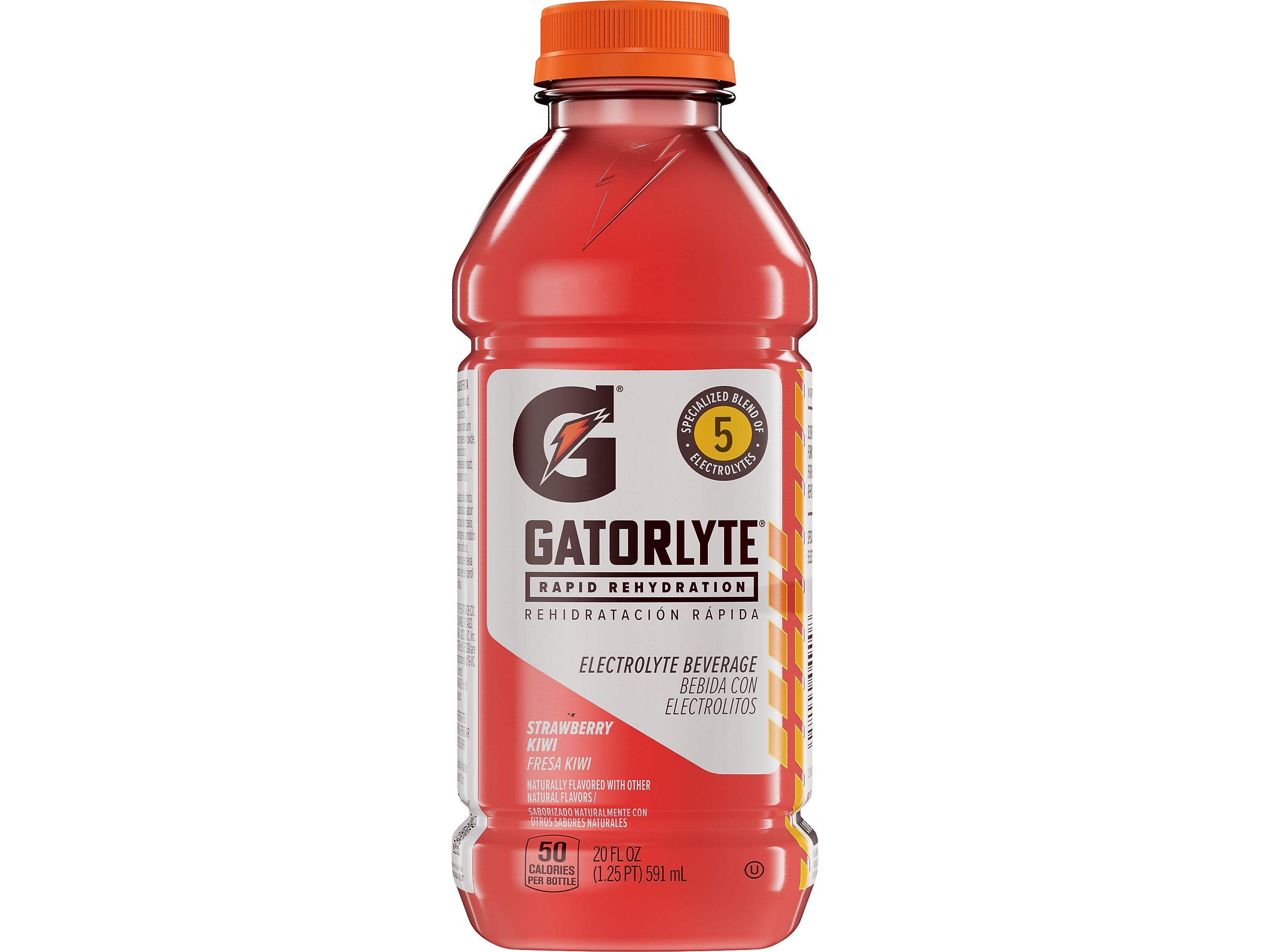 Gatorade Gatorlyte Kiwi Strawberry Sports Drink, 20 fl. oz., 12 Bottles/Carton (4791)