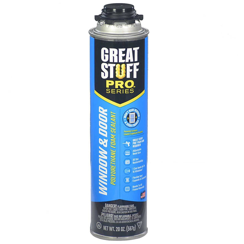 Great Stuff Pro Window & Door Foam Sealant Contractor Kit (KTGS 7273)