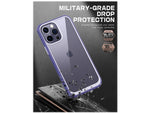 SUPCASE Unicorn Beetle Deep Purple Slim Case for iPhone 14 Pro (SUP-iPhone2022Pro-6.1-UBStyle-Mauve)