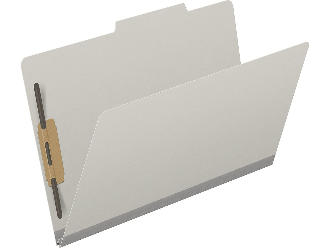 Medical Arts Press Pressboard Classification Folder, 2" Expansion, Legal Size, Gray, 25/Box (DV-T52-02-3GRY)