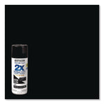 Rust-Oleum Painter's Touch 2X Ultra Cover Spray Paint, Black, 12 oz., 6/Carton (331172)