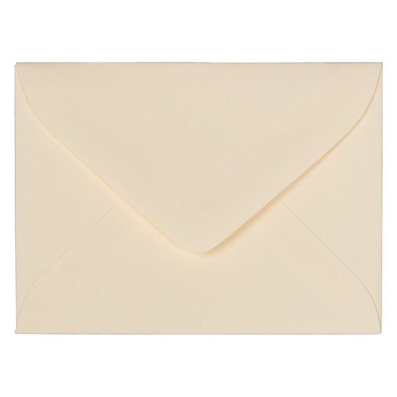 JAM Paper Booklet Envelope 2 3/4" x 3 3/4", Natural, 50/Pack (201244i)