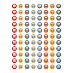 Teacher Created Resources Moving Mountains Road Trip Reward Trackers with Stickers, 5.25" x 6", 3 Packs/Bundle (TCR6869-3)