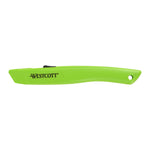 Westcott Full Size Safety Cutter Non Replaceable, Green, 12/Pack (00659)