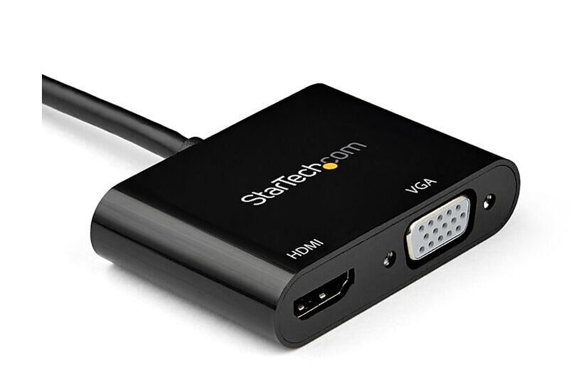 Startech Mini DisplayPort to HDMI VGA Adapter, Black (MDP2VGAHD20)