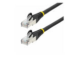 StarTech 100' Cat6A Ethernet Cable, 27AWG, Black (NLBK-100F-6A-PATCH)