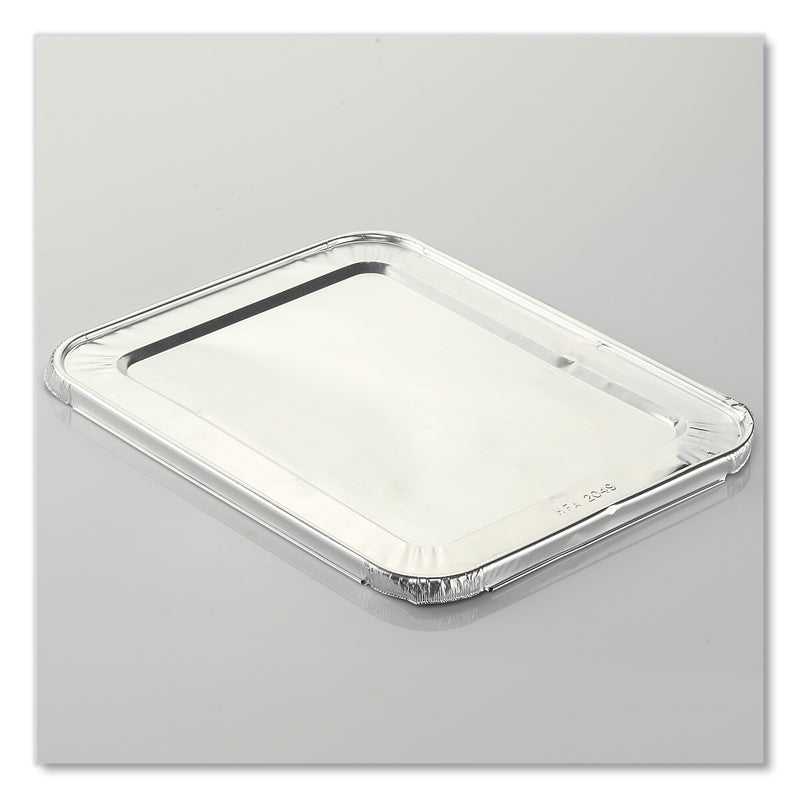 HFA Half Steam Table Pan Lids, Full Curl, 11.16 x 0.62 x 12.75, 100/Carton