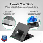 Plugable Portable Foldable Stand for Laptop/Tablet (PT-STANDX)