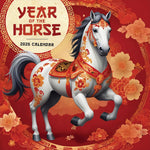 2026 TF Publishing 12" x 17" TF Publishing 12" x 12" Year of the Horse Wall Calendar 26-1136
