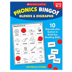 Scholastic Teaching Solutions Phonics Bingo: Blends & Digraphs Activity Book (SC-9781546106494)