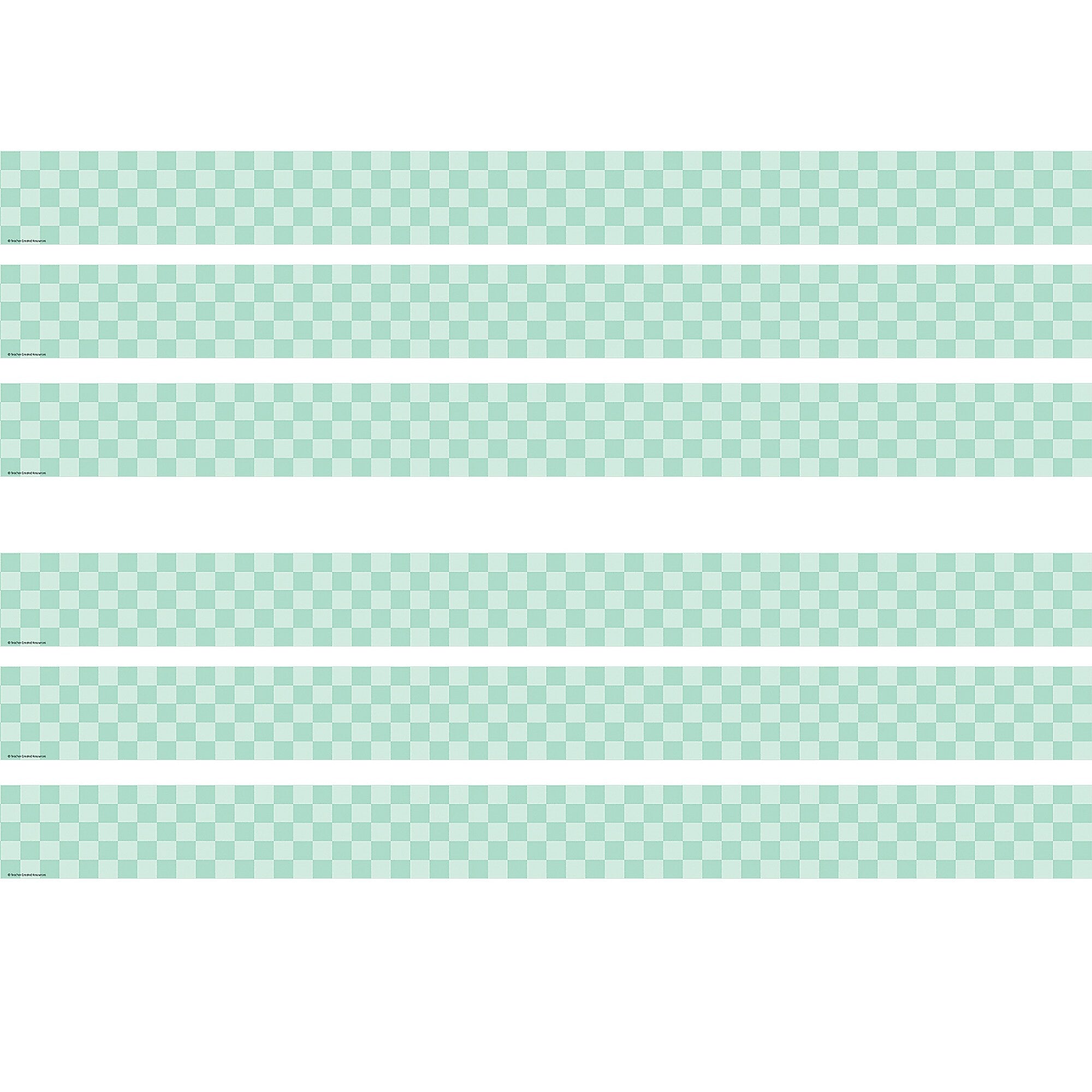 Teacher Created Resources Straight Border Trim, 3" x 2.92', Cool for School, 12/Pack, 6 Packs/Bundle (TCR9311-6)