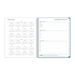 2025-2026 Blue Sky Ditsy Dapple 8.5" x 11" Academic Weekly & Monthly Planner, Plastic Cover, Multicolored (132002-A26)