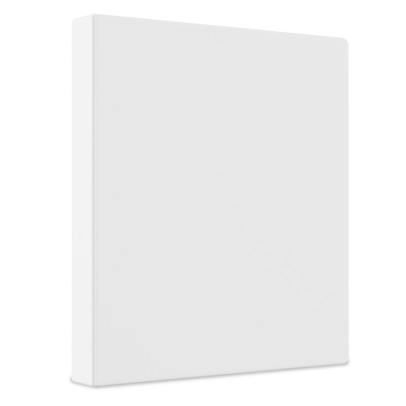 Staples 1" 3-Ring View Binder, White (ST23735-CC)