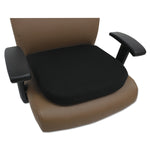 Alera, Cooling Gel Memory Foam Cushion, Black (ALECGC511)