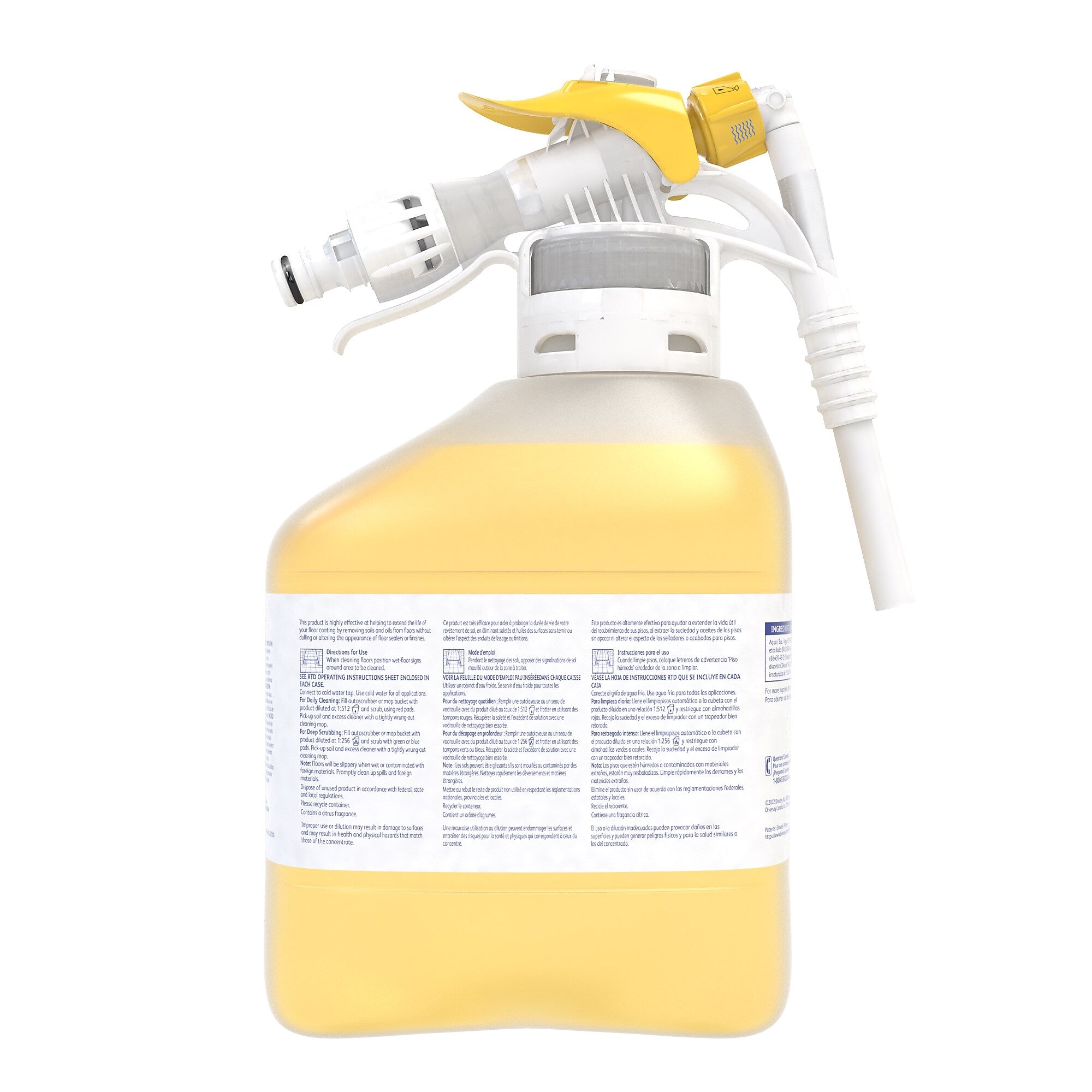 Prominence 66 Hard Floor Cleaner for Diversey RTD, Citrus Scent, 168.96oz. (94996458)
