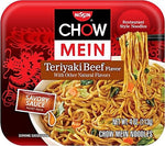 Nissin Chow Mein Teriyaki Beef Noodles, 4 oz., 8/Carton (70662084731)