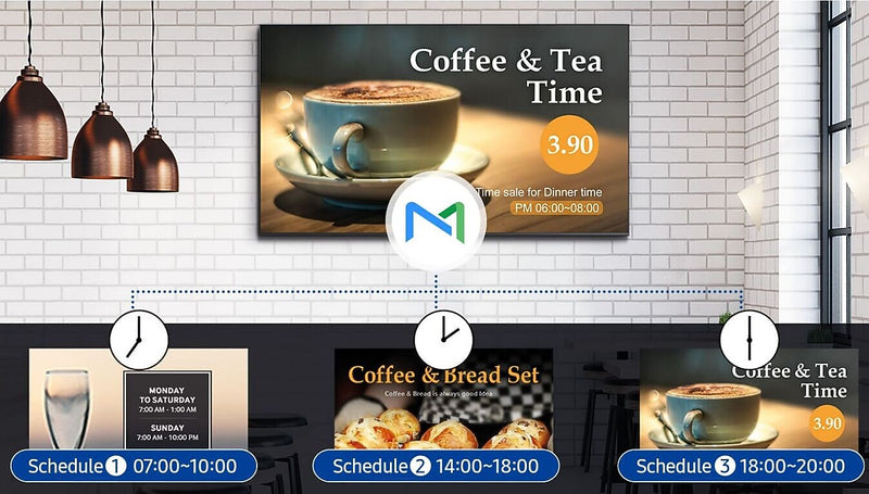 Samsung 85" LCD Digital Signage Display (QE85T)
