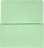 JAM Paper Booklet Envelope 3 1/2" x 6", Pastel Green, 50/Pack (R255-50)