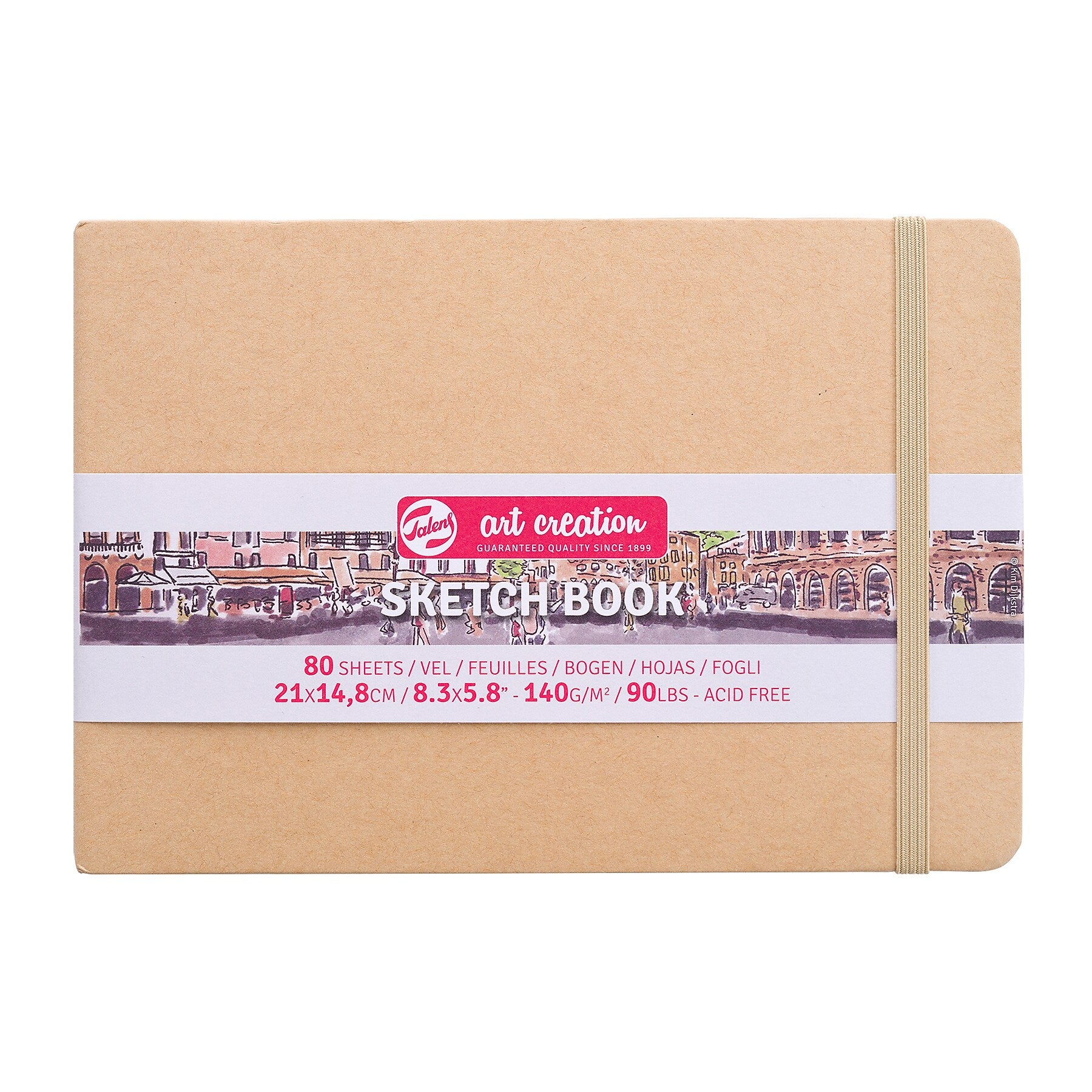 Talens Art Creation 8.3" x 5.8" Sketch Book, 80 Sheets/Book, 3/Bundle (TLN9314435M-3)