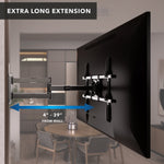 Mount-It! Full-Motion TV Mount, 275 lbs. Max. (MI-394)