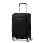 Samsonite Silhouette 18 22" Carry-On Luggage with Spinner Wheels, Black (153638-1041)