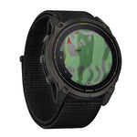 Garmin Enduro 3 Multisport Solar GPS Smartwatch, Carbon Gray Titanium Bezel with Black UltraFit Nylon Strap (010-02751-00)