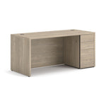 HON 10500 Series 66"W Right Pedestal Desk, Kingswood Walnut (HON105897RLKI1)
