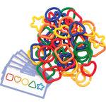Teacher Created Resources Linking Shapes, 55 Pieces/Set (TCR21038)