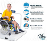 Viva Comfort ME904 ADI904-03-MK Wheelchair Scale, White, 1100 lbs. Capacity