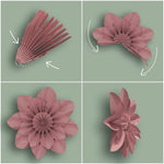 Teacher Created Resources Cottage Charm Paper Flowers, 4/Pack (TCR8353)