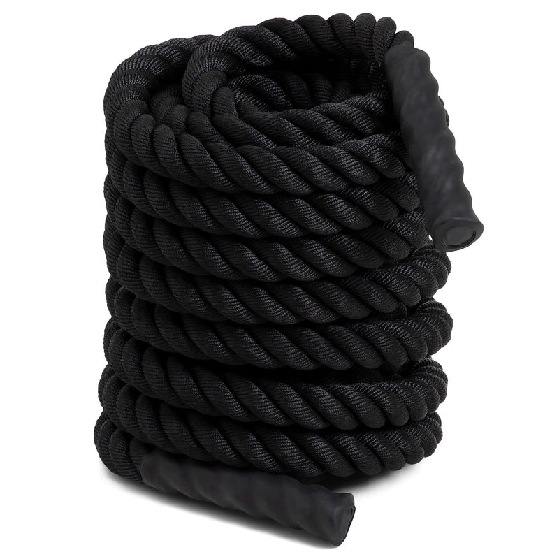 Champion Sports Rhino Poly Training Rope, Black (CHMP282)