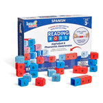 hand2mind Reading Rods Alphabet & Phonemic Awareness in Spanish, Assorted Colors (95392SP)