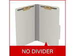 Medical Arts Press Pressboard Classification Folder, 2" Expansion, Legal Size, Gray, 25/Box (DV-T52-02-3GRY)