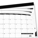2026 AT-A-GLANCE 21.75" x 17" Monthly Desk Pad Calendar, White/Black (SK22-00-26)